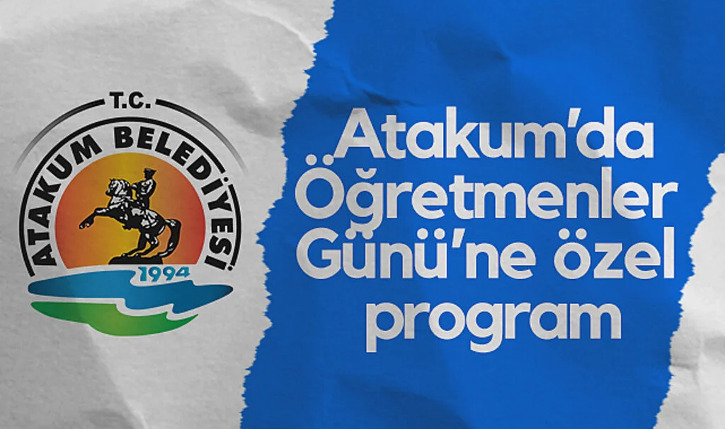 Atakum Belediyesi’nden Öğretmenler Günü’ne Özel Program