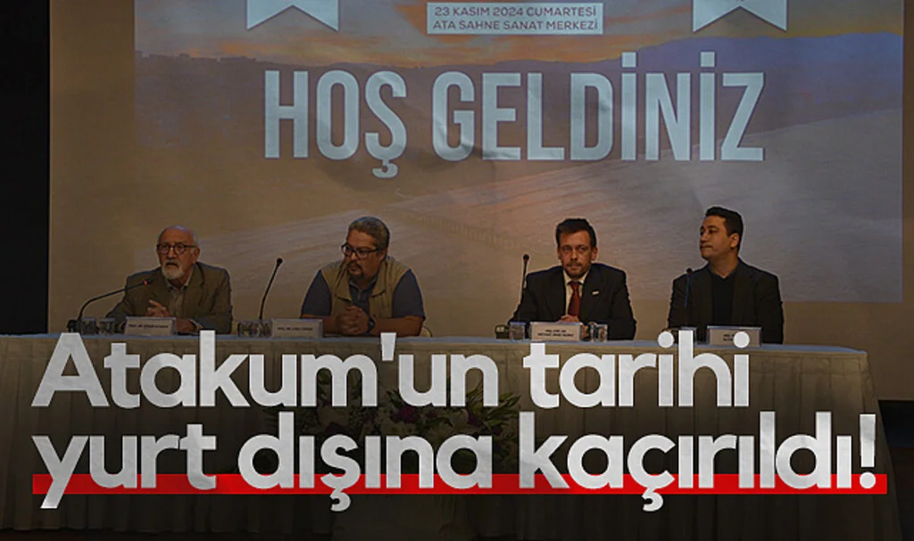 Atakum'un tarihi yurt dışına kaçırıldı!