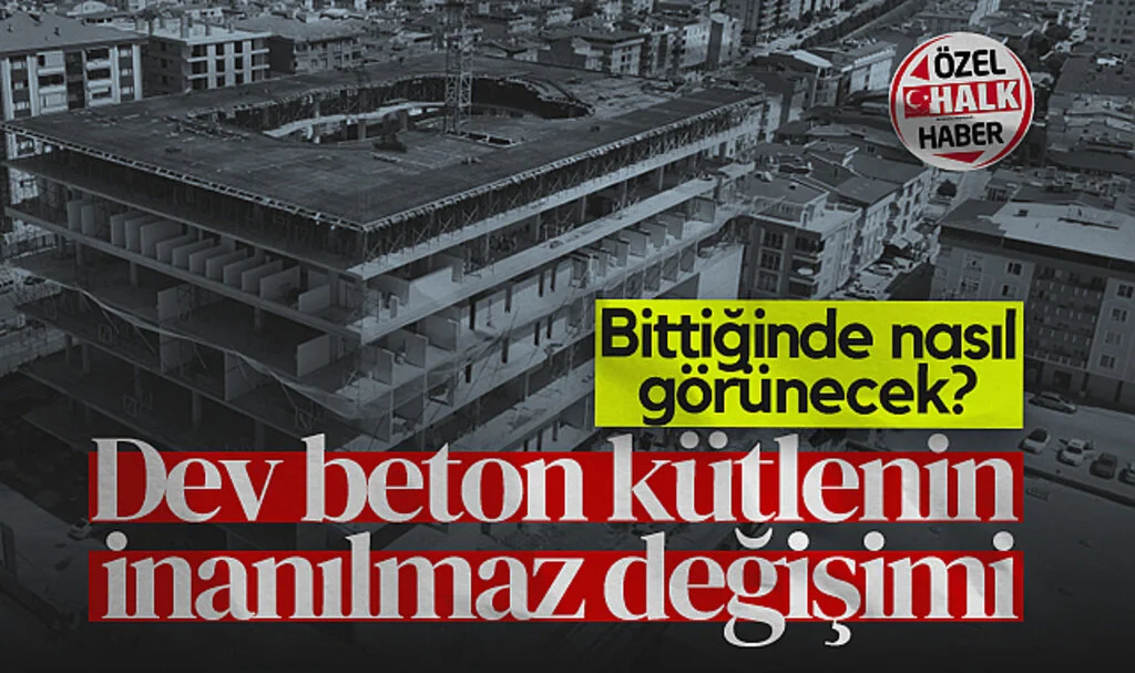 Atakum'daki Dev Beton Kütlenin İnanılmaz Değişimi! Bittiğinde Nasıl Görünecek?