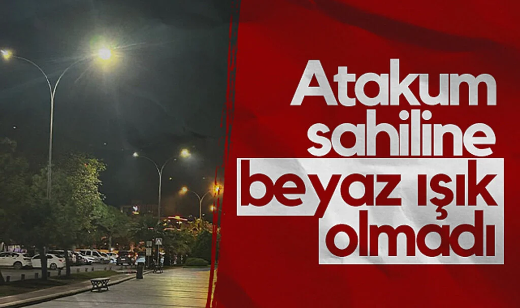 Atakum Sahiline 'Beyaz Işık' Olmadı
