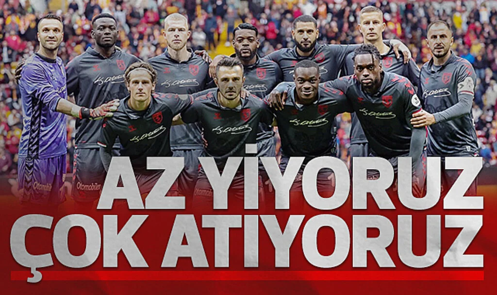 Az Yiyoruz, Çok Atıyoruz: İşte Samsunspor'un Sezon İstatistikleri...