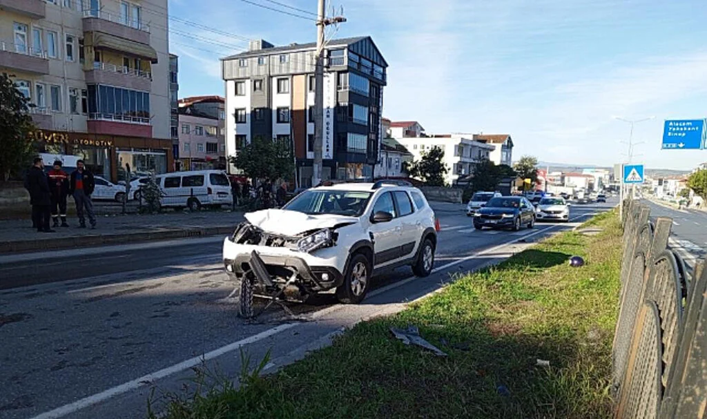 Bafra'da Yaya Geçidinde Kaza: 2 Ağır Yaralı