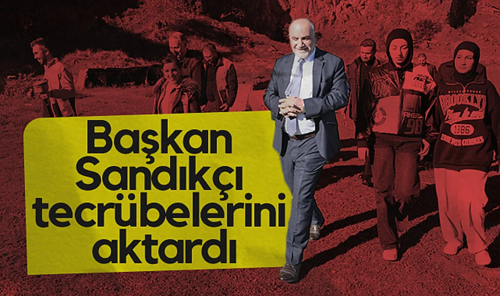Canik Belediye Başkanı İbrahim Sandıkçı tecrübelerini gençlere aktardı