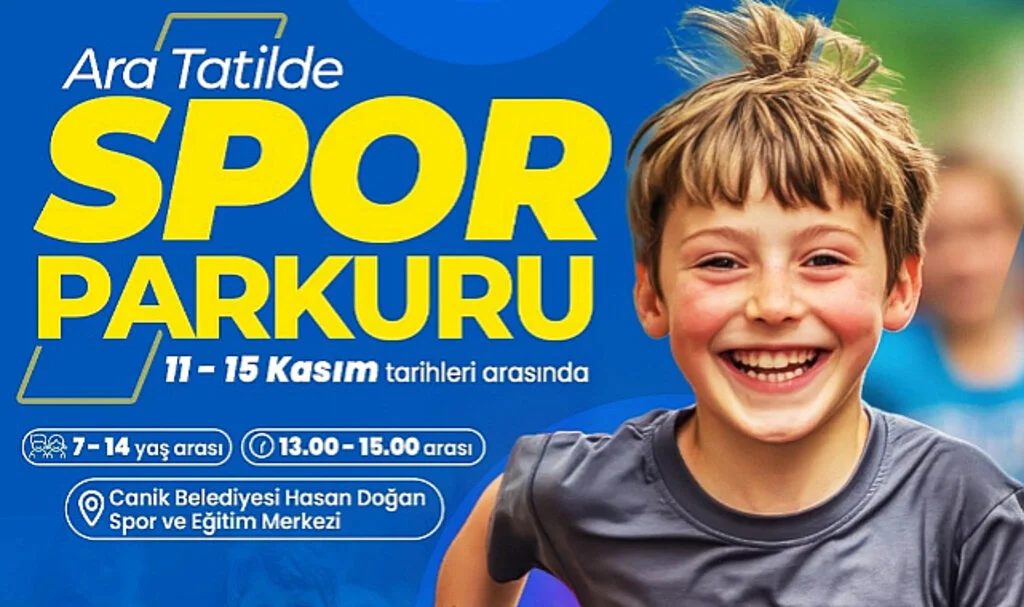 Canik'te ara tatil heyecanı başlıyor