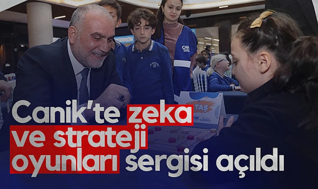 Canik'te Zeka ve Strateji Oyunları Sergisi Açıldı