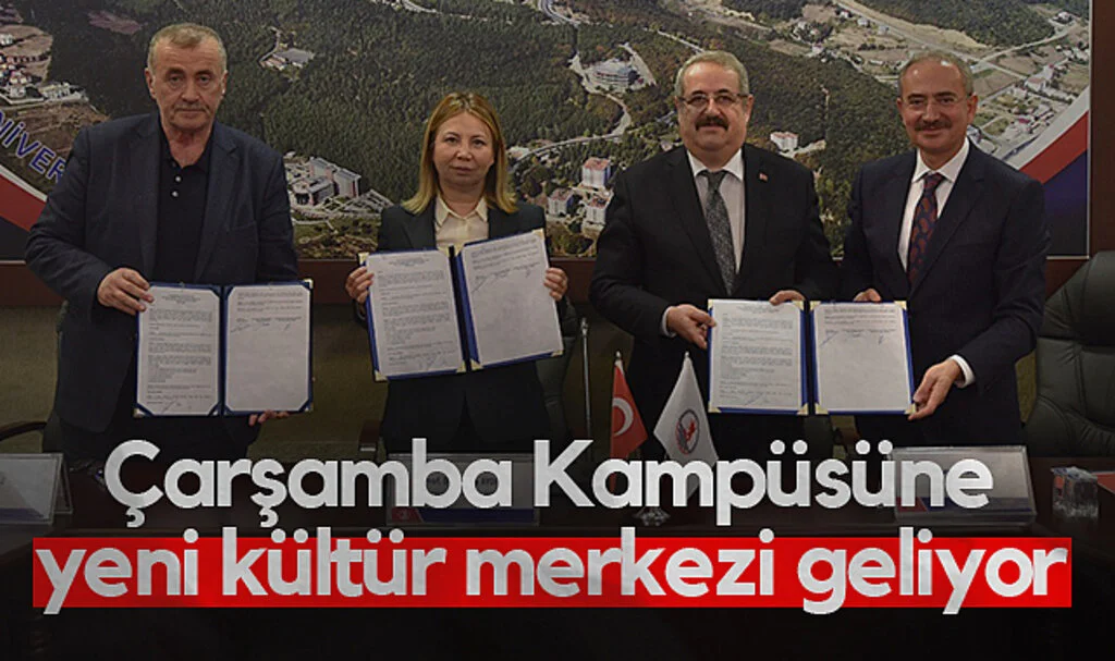 Çarşamba Kampüsüne Yeni Kültür Merkezi Geliyor