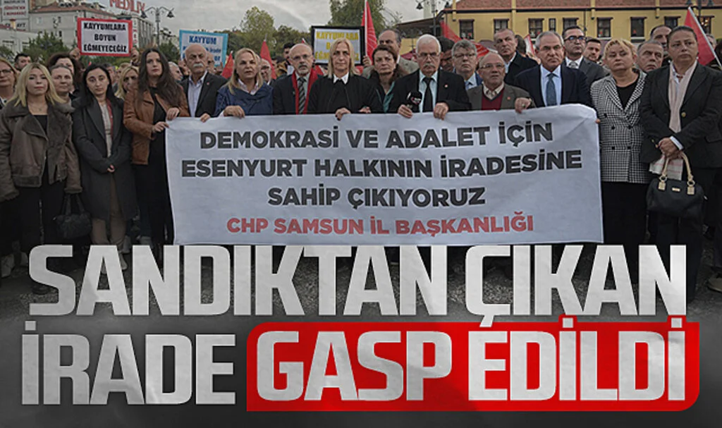 CHP Samsun İl Başkanlığı: Sandıktan çıkan irade gasp edildi