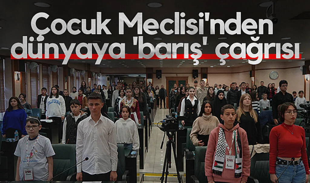 Çocuk Meclisi'nden Barış ve Haklar İçin Güçlü Mesaj