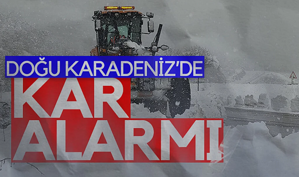 Doğu Karadeniz’de Kar Alarmı: Samsun’da 142 Yol Ulaşıma Kapandı