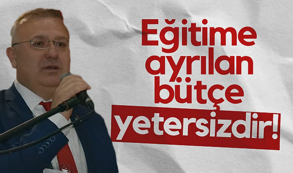 Eğitim İş Samsun Şube Başkanı Onur Gündüz: Eğitime ayrılan bütçe yetersizdir! 