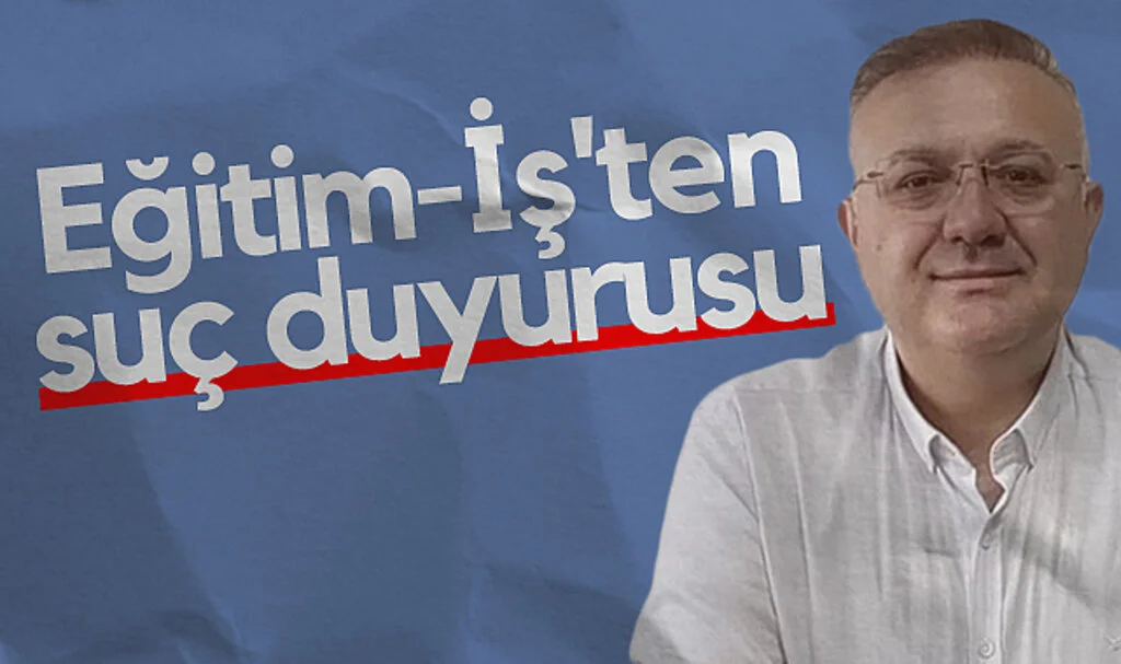 Eğitim-İş'ten MEB Bakanı Yusuf Tekin hakkında suç duyurusu