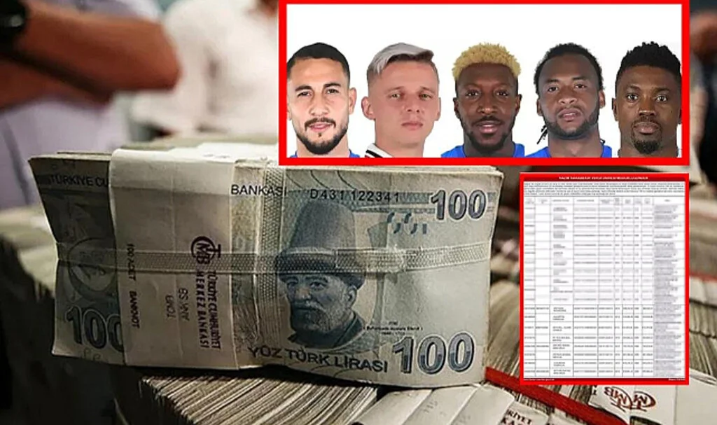 Eski Erzurumspor Futbolcuları Vergi Yüzsüzleri Listesinde