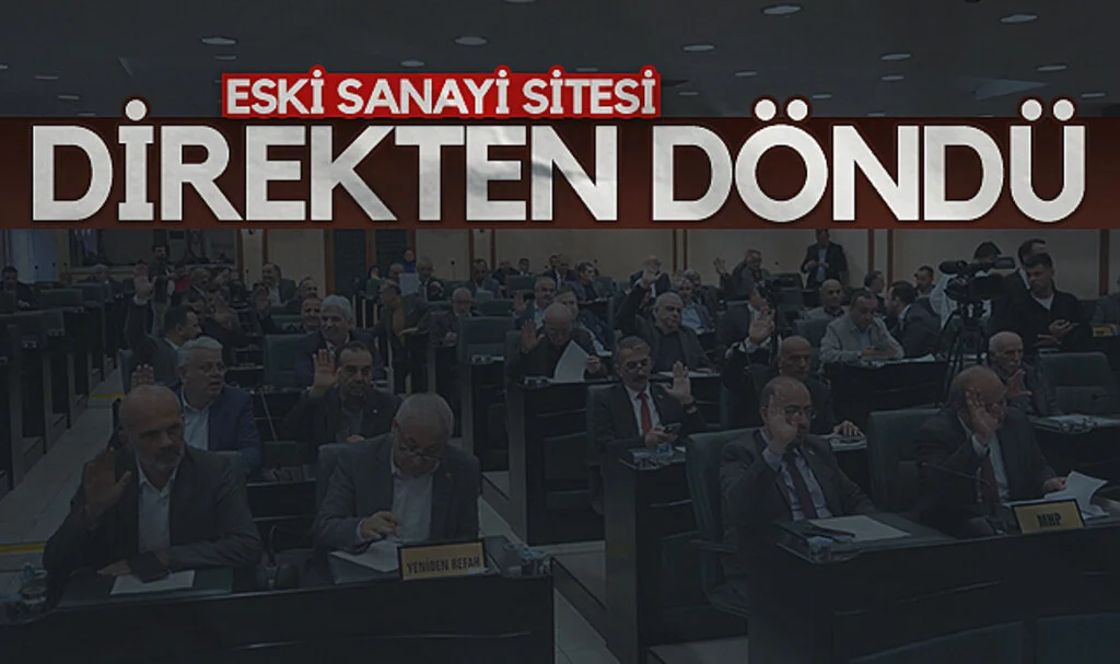Eski Sanayi Sitesi Direkten Döndü