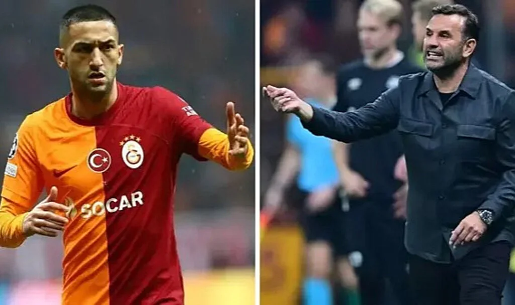 Galatasaray'da Hakim Ziyech Tribüne Gönderiliyor
