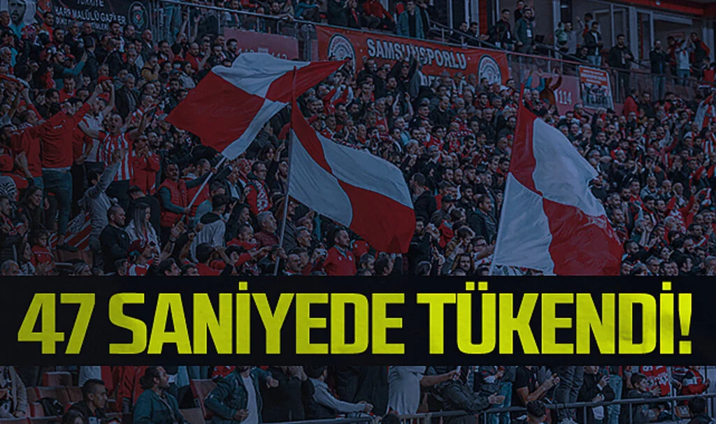 Galatasaray-Samsunspor Maçının Deplasman Biletleri 47 Saniyede Tükendi!
