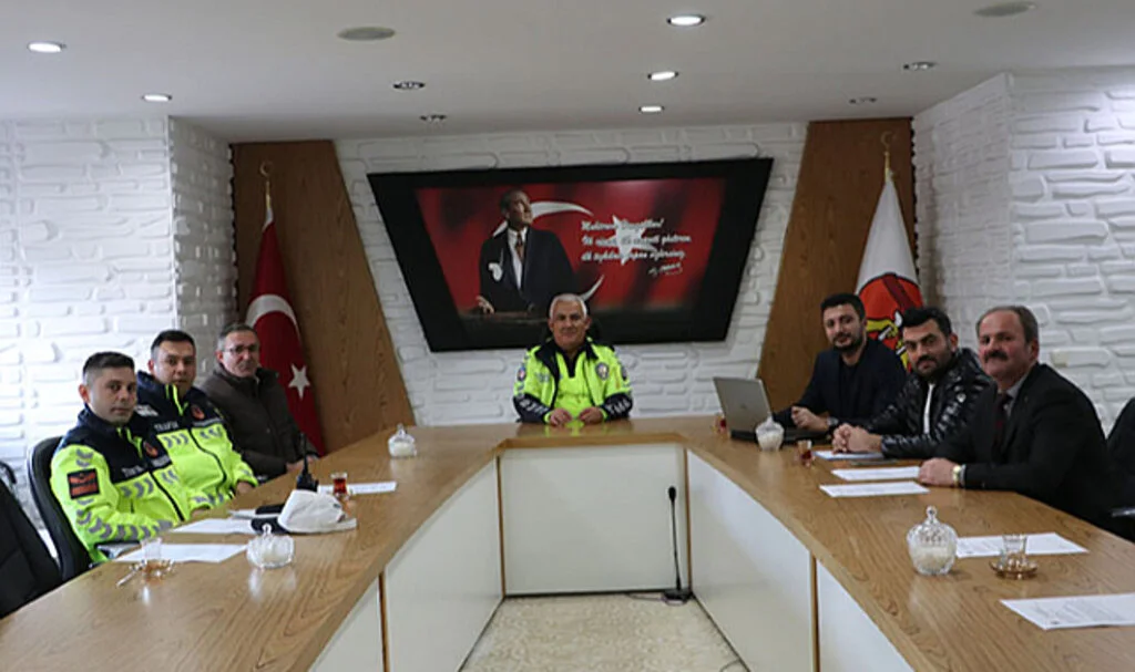 Havza'da UKOME Alt Komisyonu Trafik Güvenliğini Görüştü