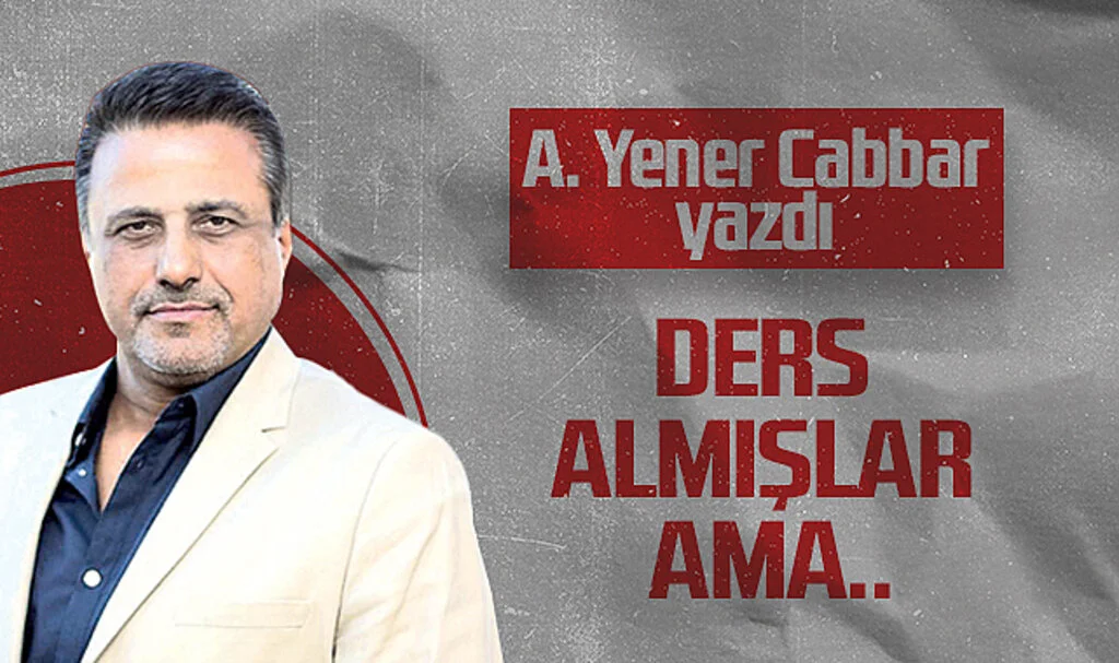 Hedef Halk Gazetesi Genel Yayın Yönetmeni A. Yener Cabbar: DERS ALMIŞLAR AMA..