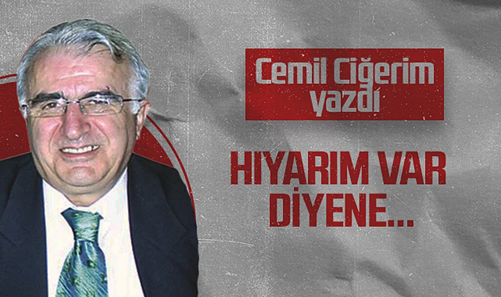 Hedef Halk Gazetesi Köşe Yazarı Cemil Ciğerim, HIYARIM VAR DİYENE…