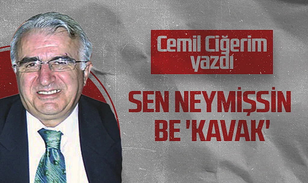 Hedef Halk Gazetesi Köşe Yazarı Cemil Ciğerim, SEN NEYMİŞSİN BE 'KAVAK'