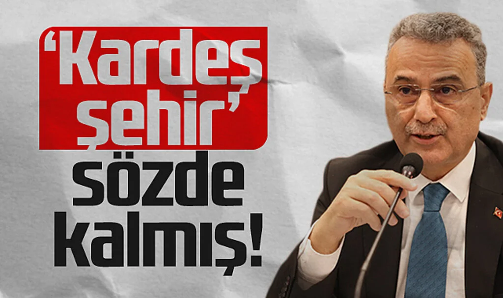 İlkadım Belediye Başkanı İhsan Kurnaz: 'Kardeş şehir' sözde kalmış!