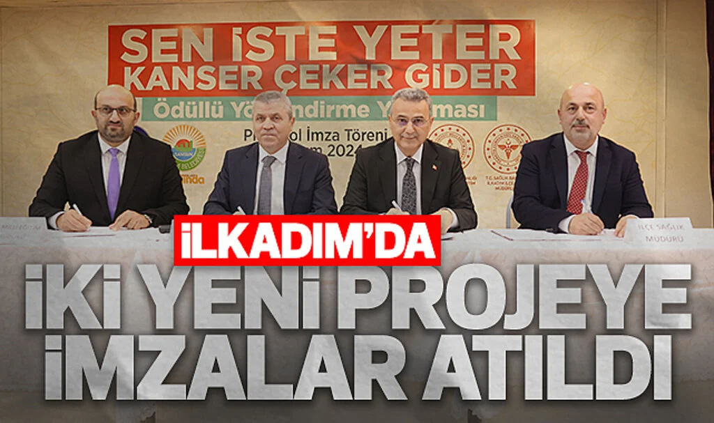 İlkadım’da Sağlık ve Farkındalık İçin İki Yeni Projeye İmzalar Atıldı