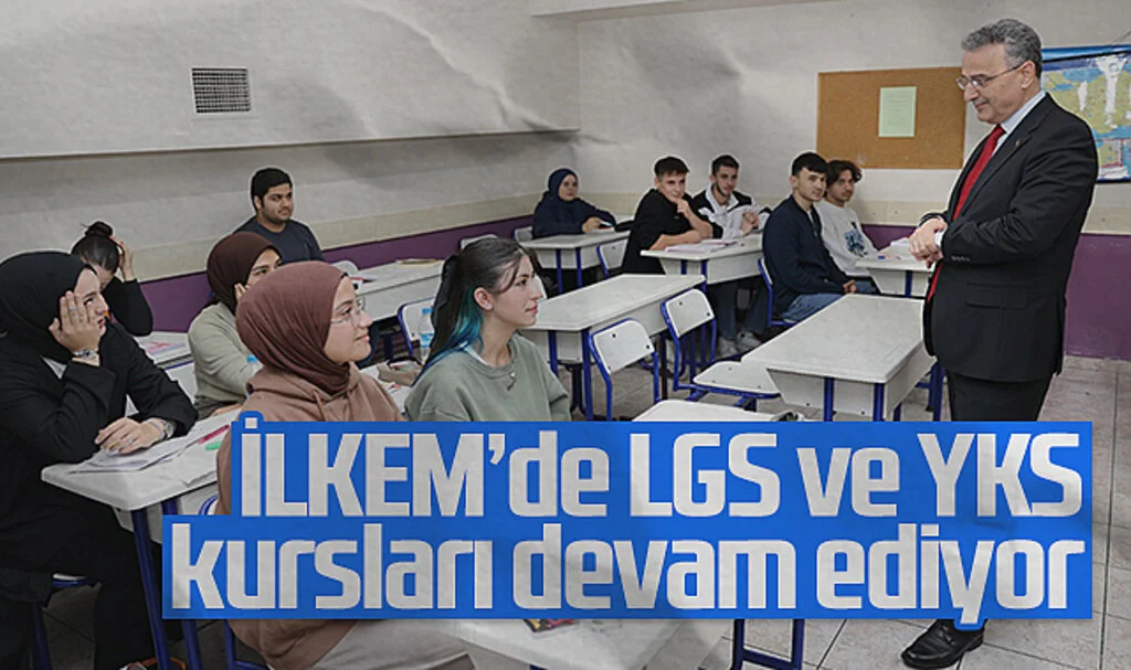 İLKEM'de LGS ve YKS Kursları İle Öğrencilere Destek Sürüyor