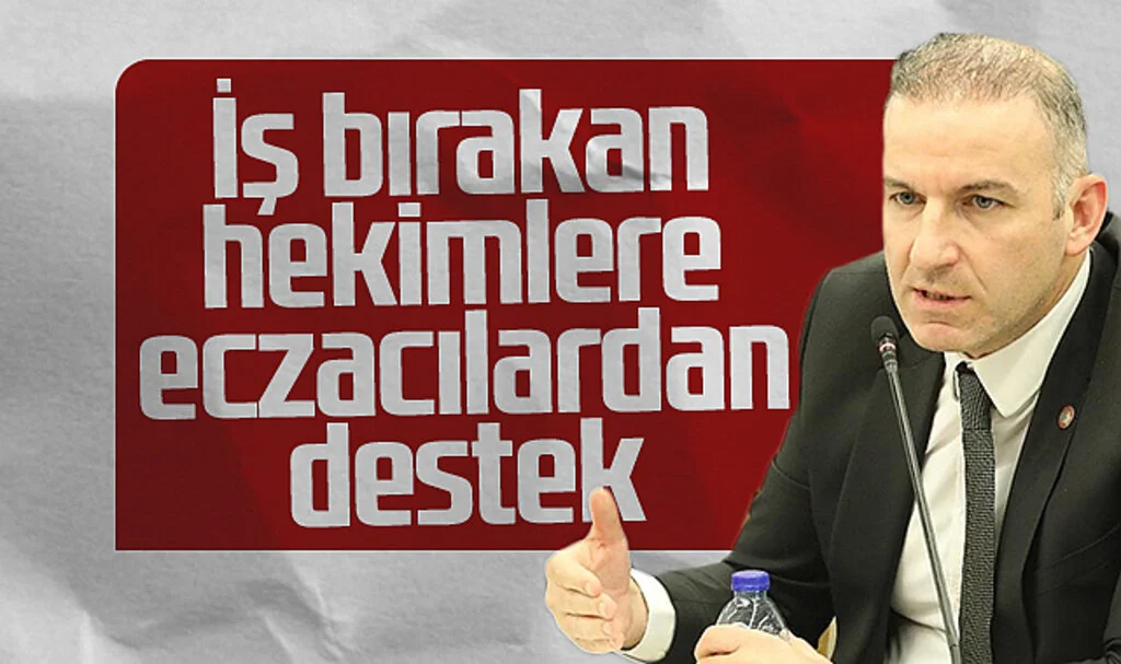 İş bırakan hekimlere eczacılardan destek