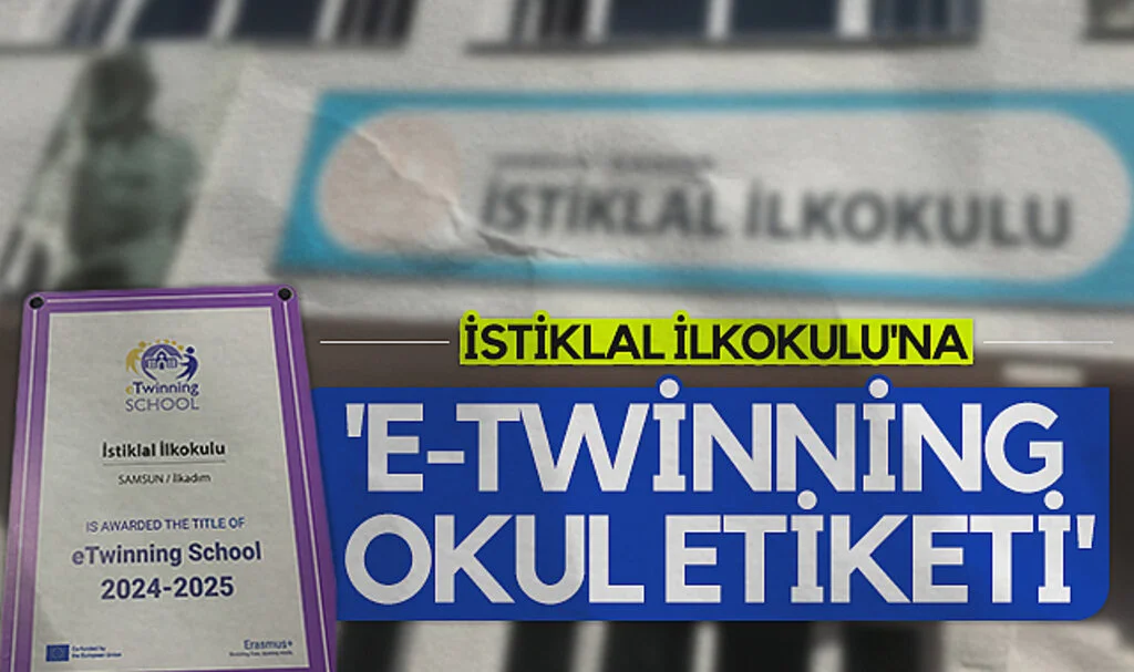 İstiklal İlkokulu'na 'e-Twinning Okul Etiketi'