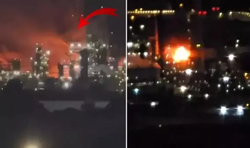 İzmir Tüpraş Rafinerisi'nde Patlama ve Yangın