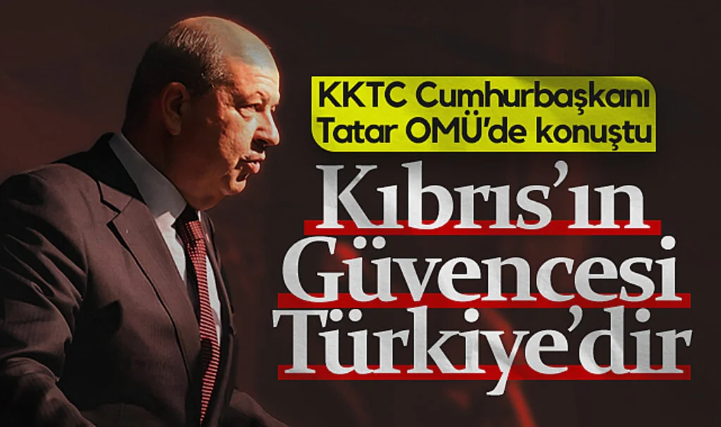 KKTC Cumhurbaşkanı Tatar OMÜ'de Konuştu: Kıbrıs’ın Güvencesi Türkiye’dir