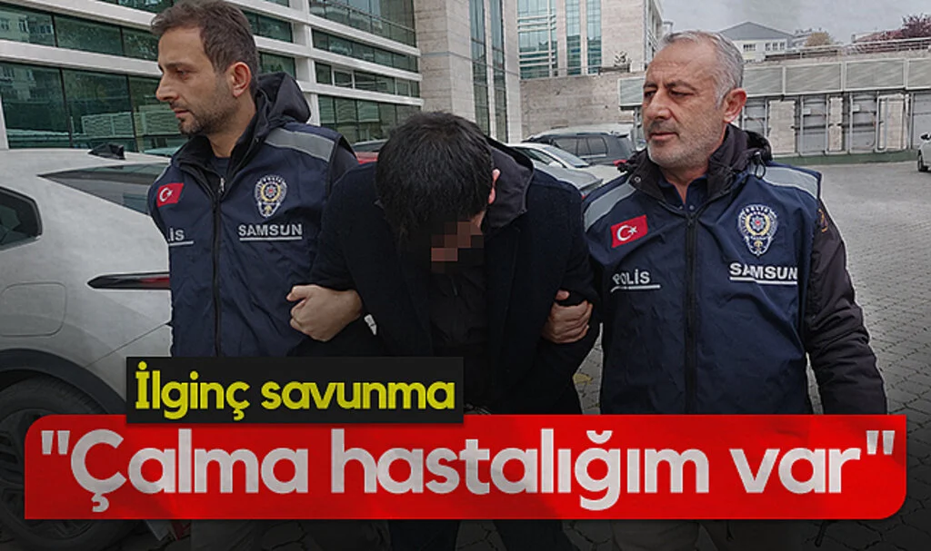 Mağazadan hırsızlık yaptı kendini 'kleptomani'yle savundu