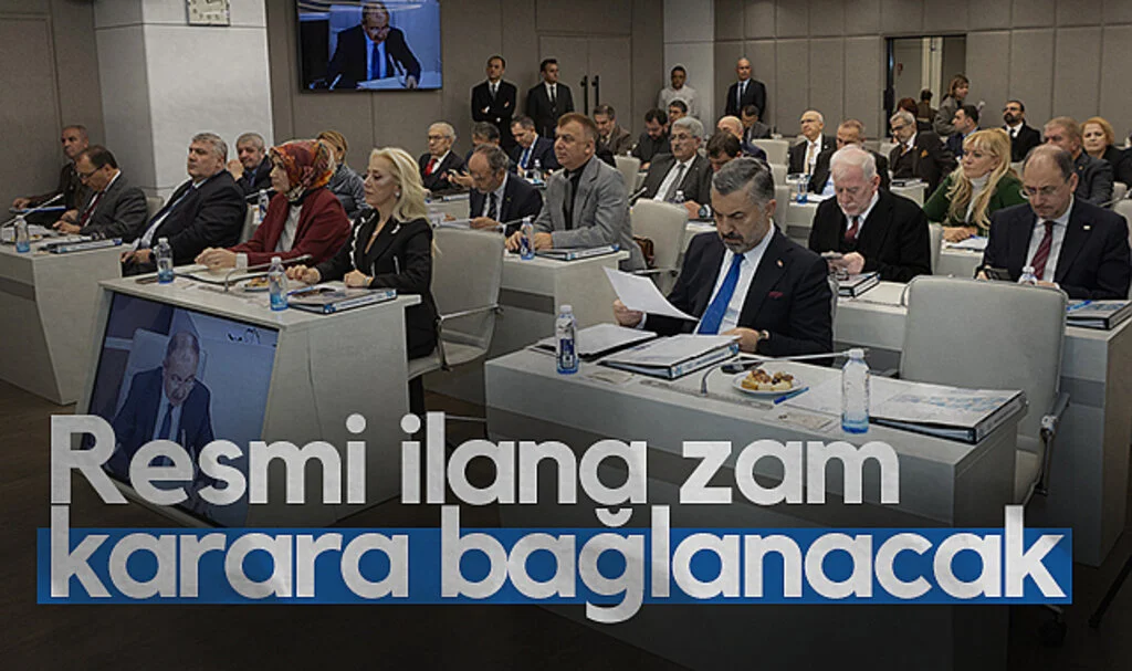 Resmi ilana zam karara bağlanacak