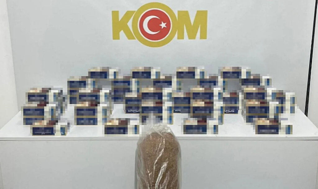 Samsun’da 10 bin adet kaçak makaron ele geçirildi