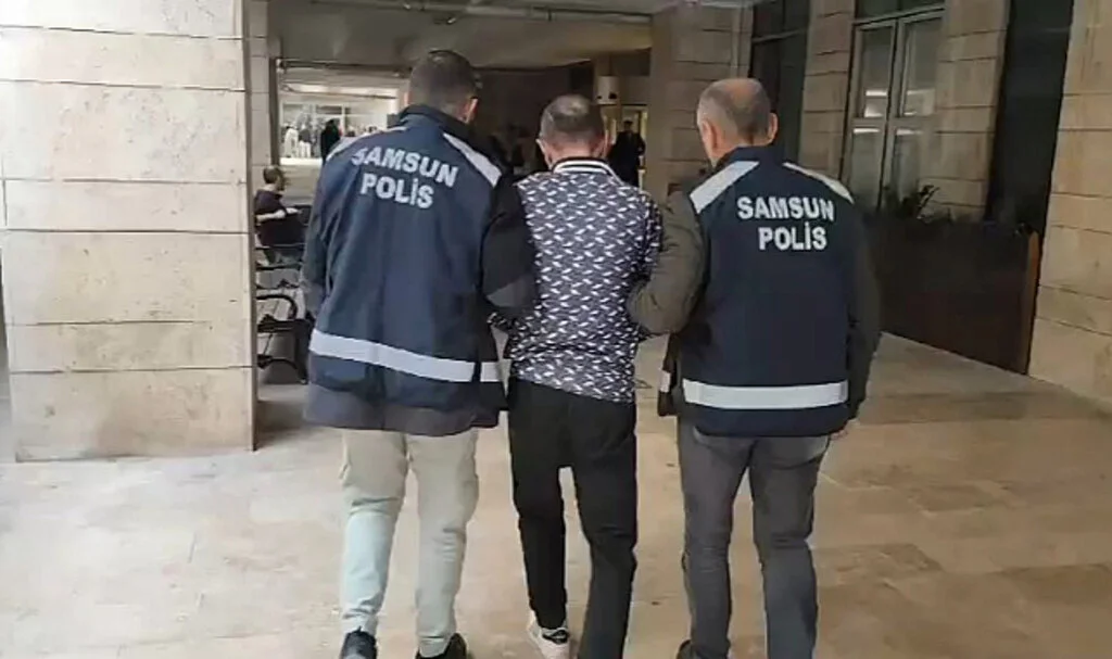 Samsun'da 23 yıl hapis cezası bulunan cezaevi firarisi yakalandı