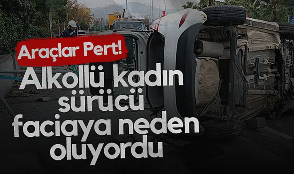 Samsun'da Alkollü Sürücünün Neden Olduğu Kaza Maddi Hasarla Atlatıldı