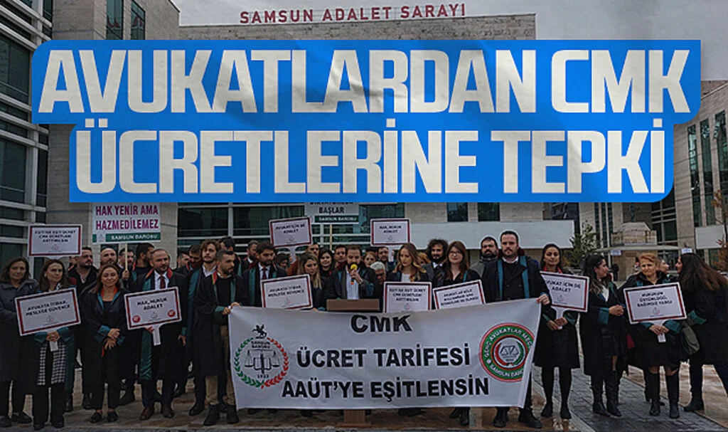 Samsun’da Avukatlardan CMK Ücretleri İçin Adil Talep!
