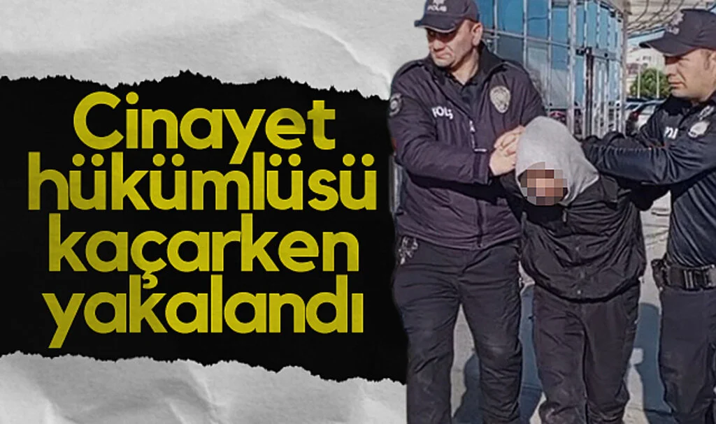 Samsun'da Cinayet Hükümlüsü Kaçarken Yakalandı