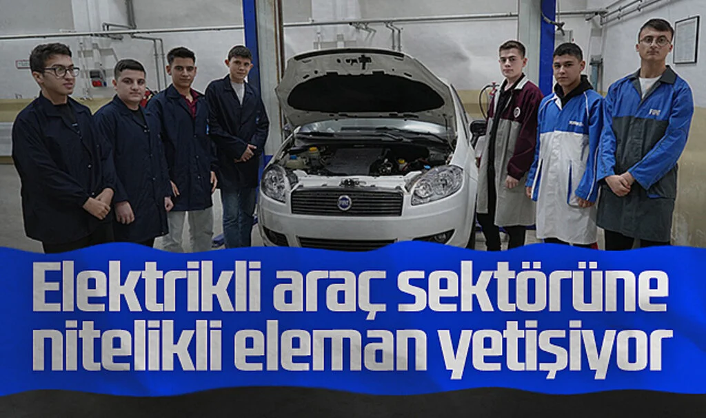 Samsun'da elektrikli araç sektörüne nitelikli eleman yetişiyor
