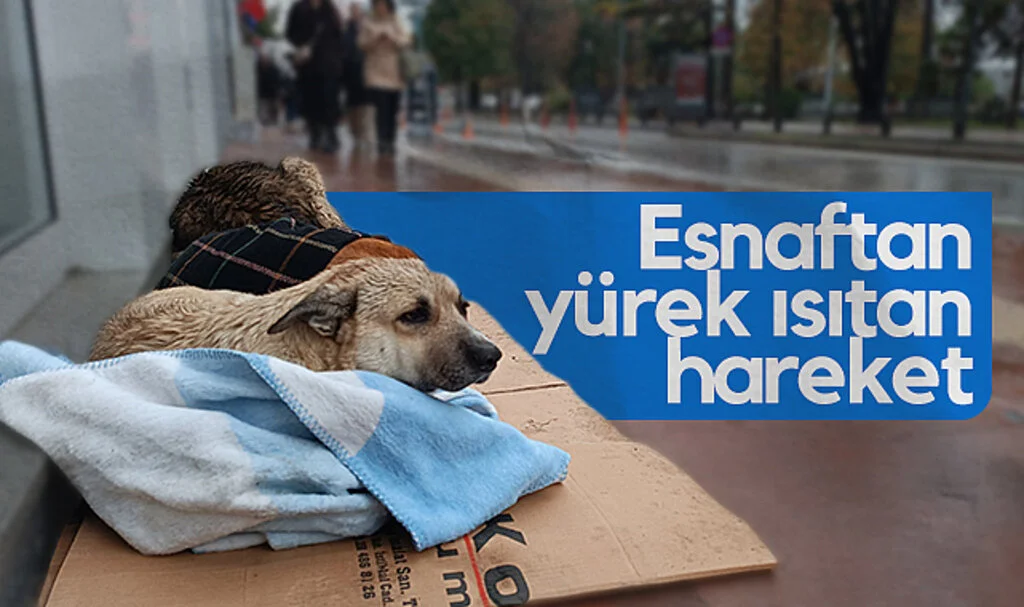 Samsun'da esnaftan yürek ısıtan hareket