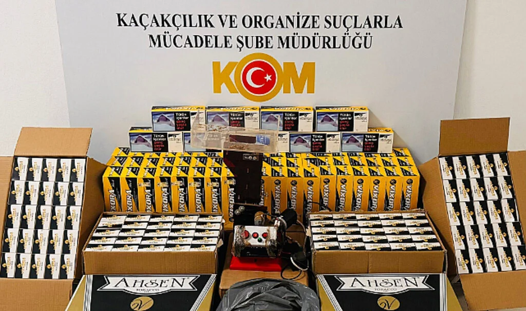 Samsun'da Kaçak Tütün Operasyonu: 75 Bin Makaron Ele Geçirildi