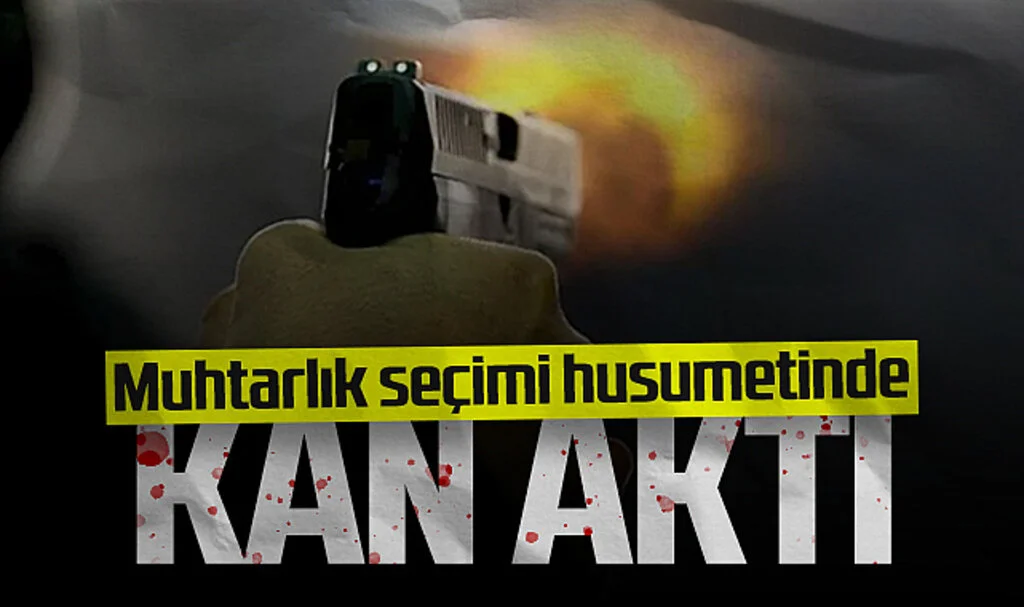 Samsun'da muhtarlık seçimi nedeniyle husumetli olduğu genci silahla ağır yaraladı