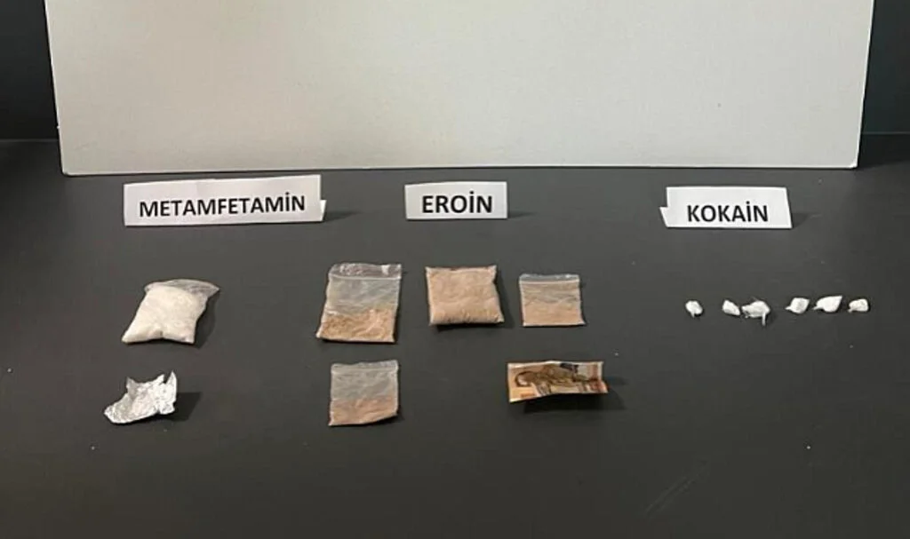 Samsun'da operasyon: Eroin ve kokain yakalandı