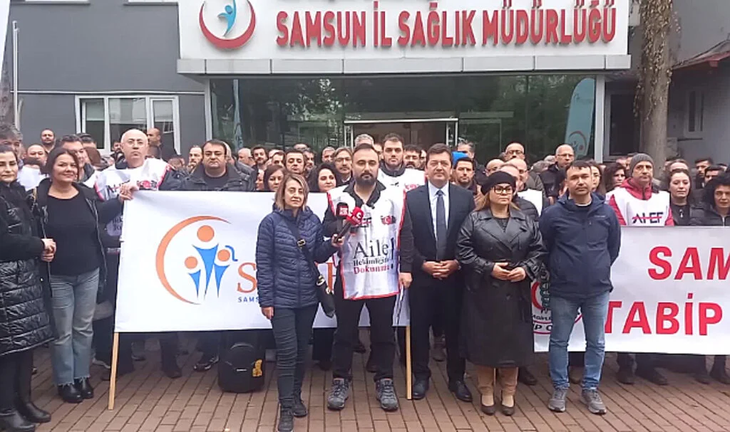 Samsun'da sağlık örgütleri aile hekimlerinin yanında