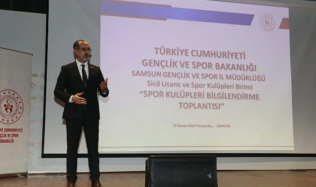  Samsun’da Spor Kulüpleri İçin Bilgilendirme Toplantısı