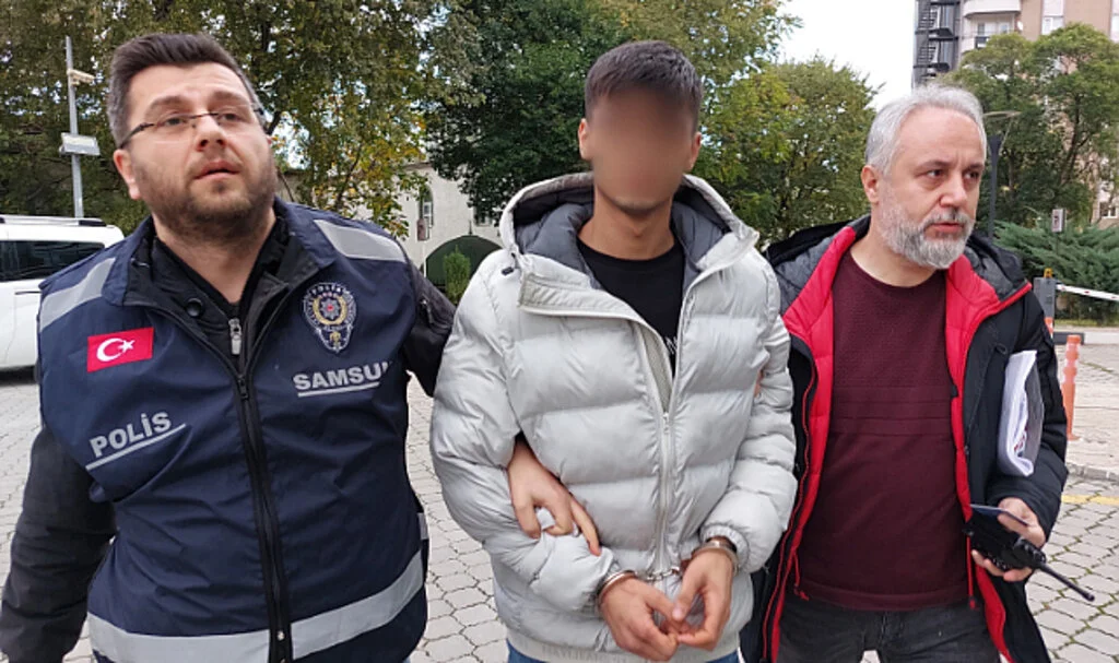 Samsun'da tüfekle 2 kişiyi yaralayan 18 yaşındaki genç tutuklandı