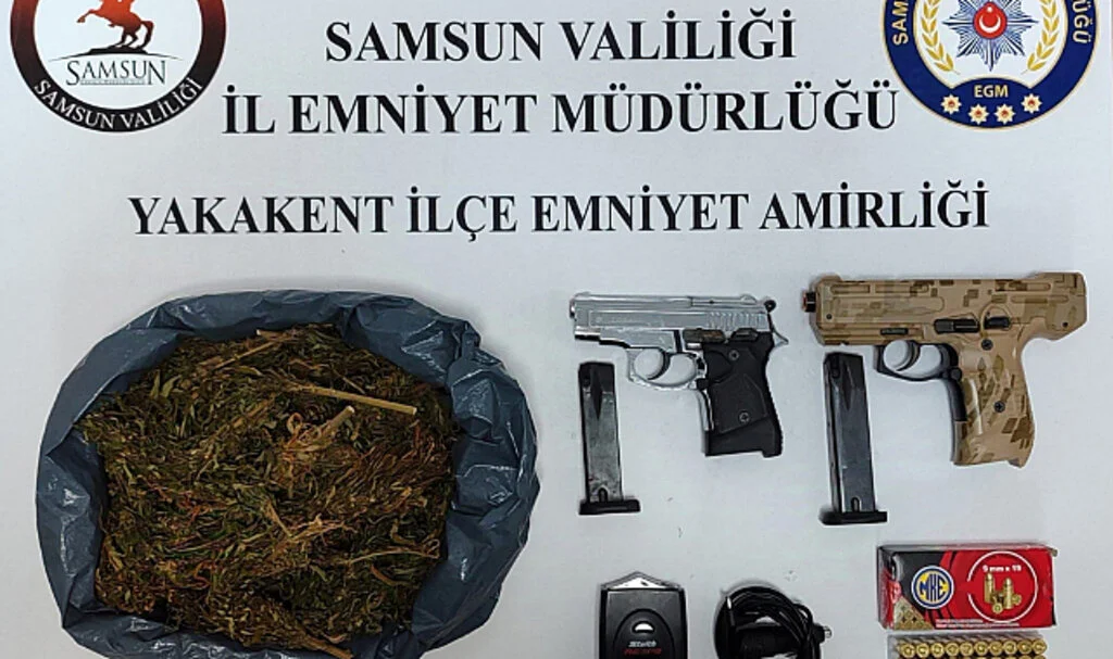 Samsun'da uyuşturucu ve radar tespit cihazı ele geçirildi