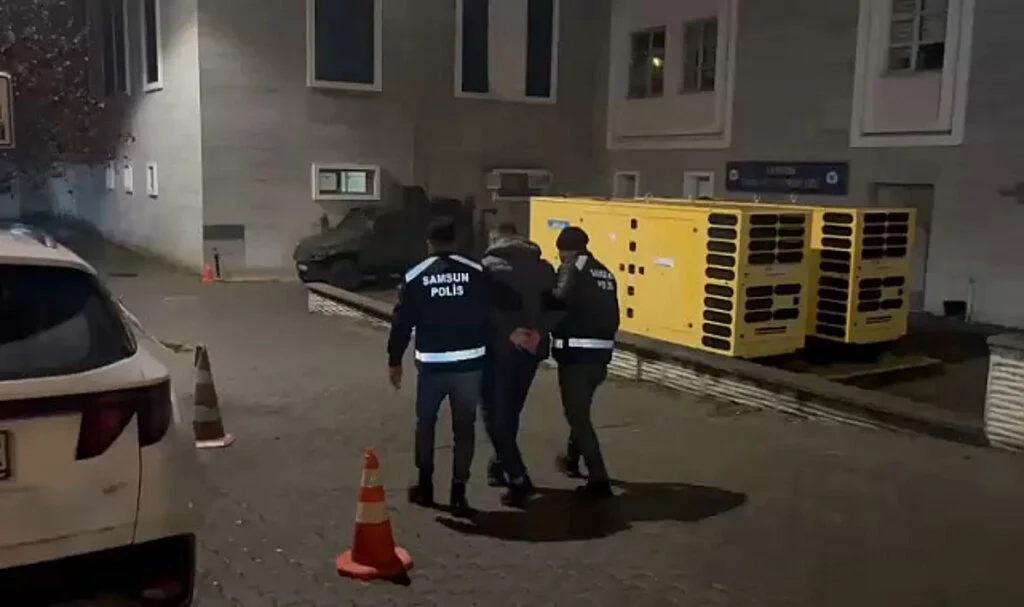 Samsun'da uyuşturucudan 12,5 yıl hapis cezası bulunan şahıs yakalandı