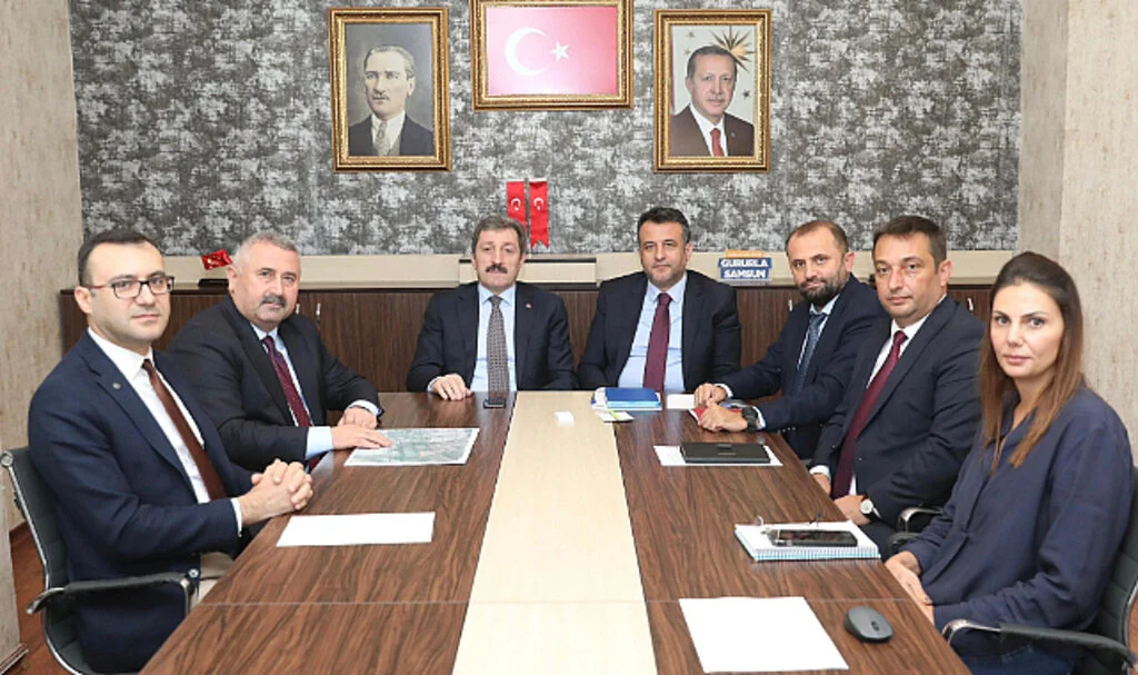 Samsun'da yatırımcılarla online toplantı