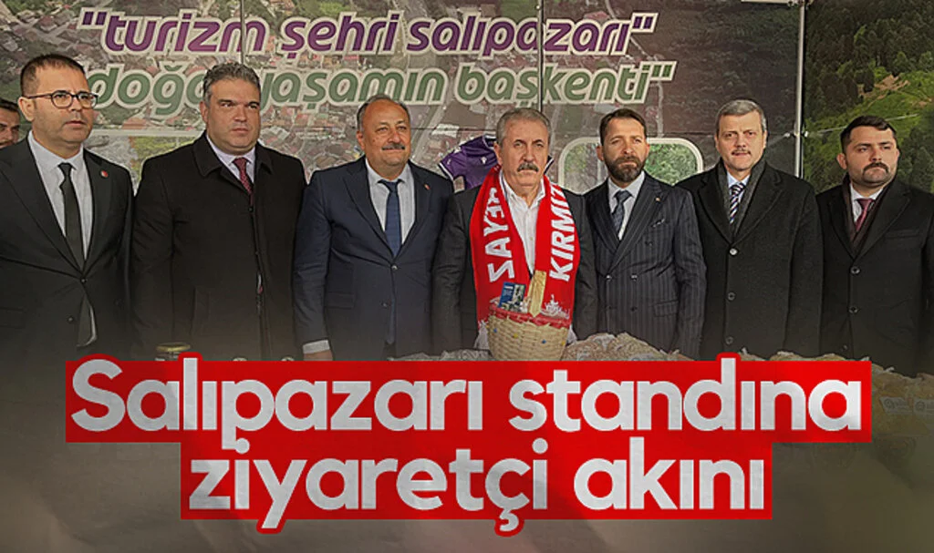 Samsun Tanıtım Günleri'nde Salıpazarı standına ziyaretçi akını