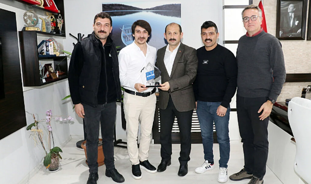 Samsunlu Motosiklet Pilotlarından Dereci’ye Ziyaret